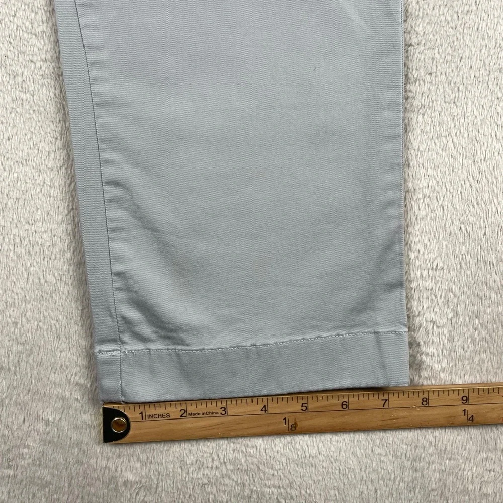 New Vineyard Vines Breaker Pant Men 30x32 Slim Fit Gray Preppy Golf Office Chino